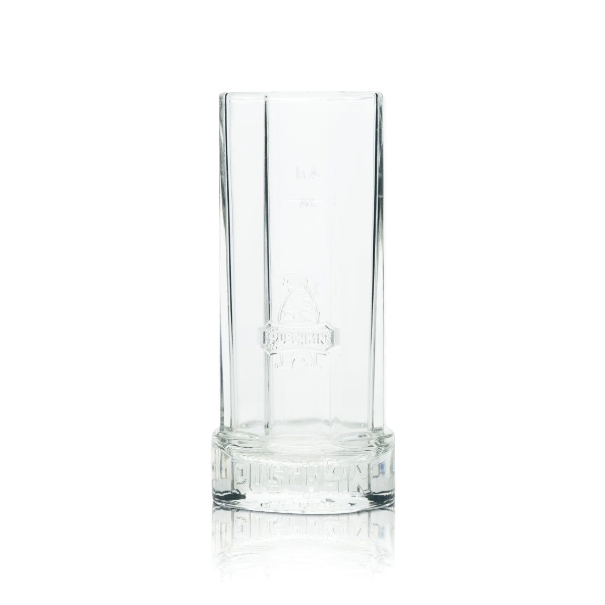 6 Pushkin Vodka Glass, 8-sided, 2/4 cl, new – View 2