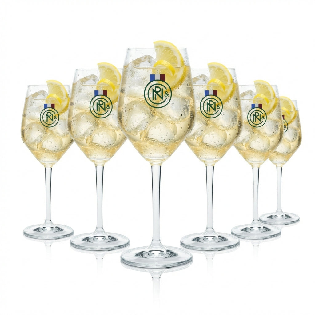 Set of 6 Noilly Prat glasses, 0.36 l – Vermouth wine glasses for aperitifs and dry martinis