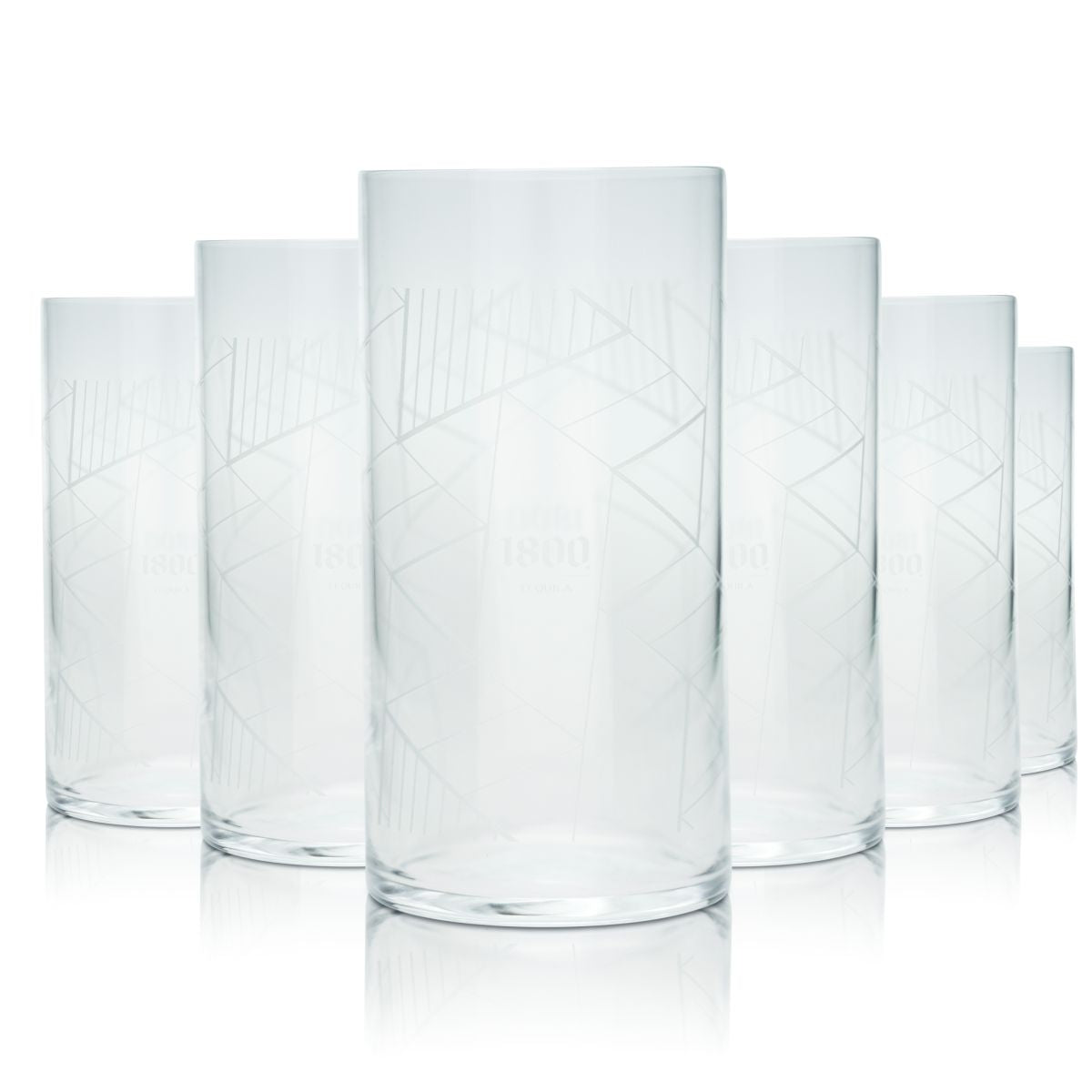6x 1800 Tequila Glass 0,375l Longdrink Glass Top Class Highball Glasses Set Aperitif