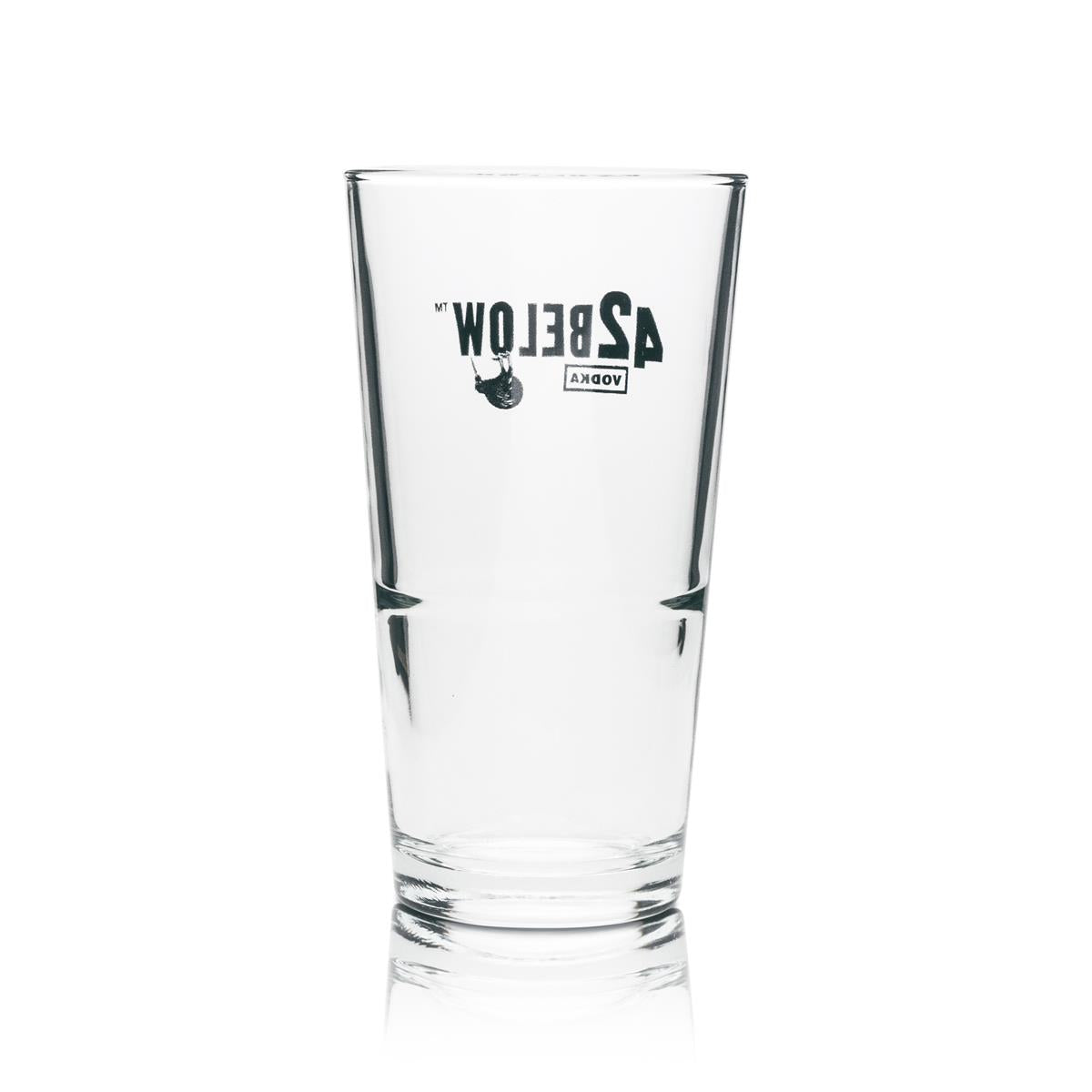 6x 42Below Vodka Long Drink Glass, stackable – View 3
