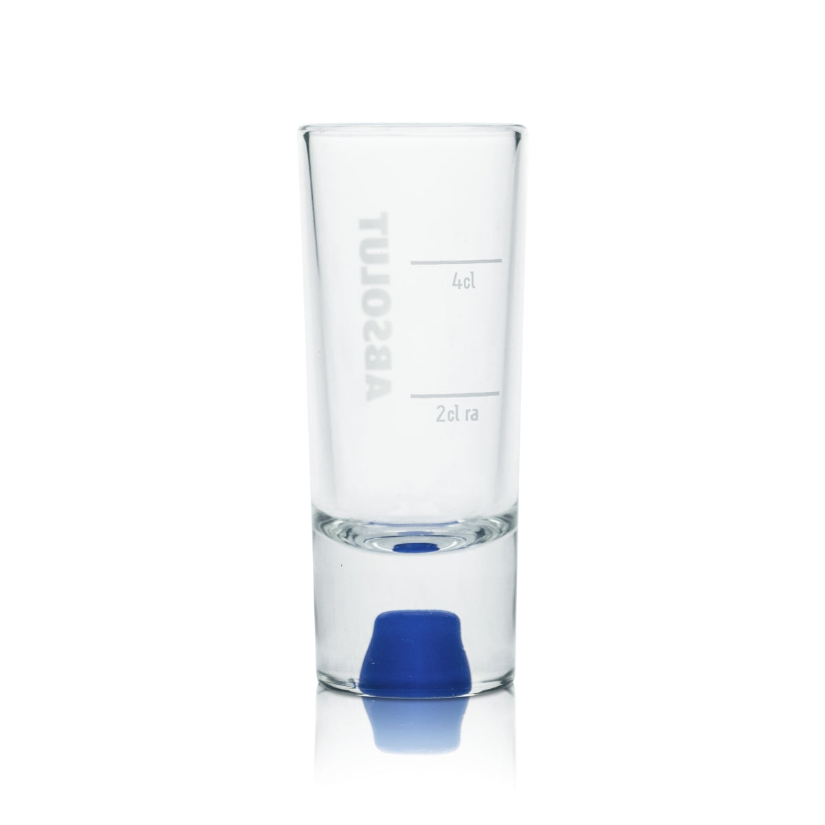 6x Absolut Glass 4cl 40ml Shot Glasses Stamper Short Vodka Calibrated Gastro Pub – View 3