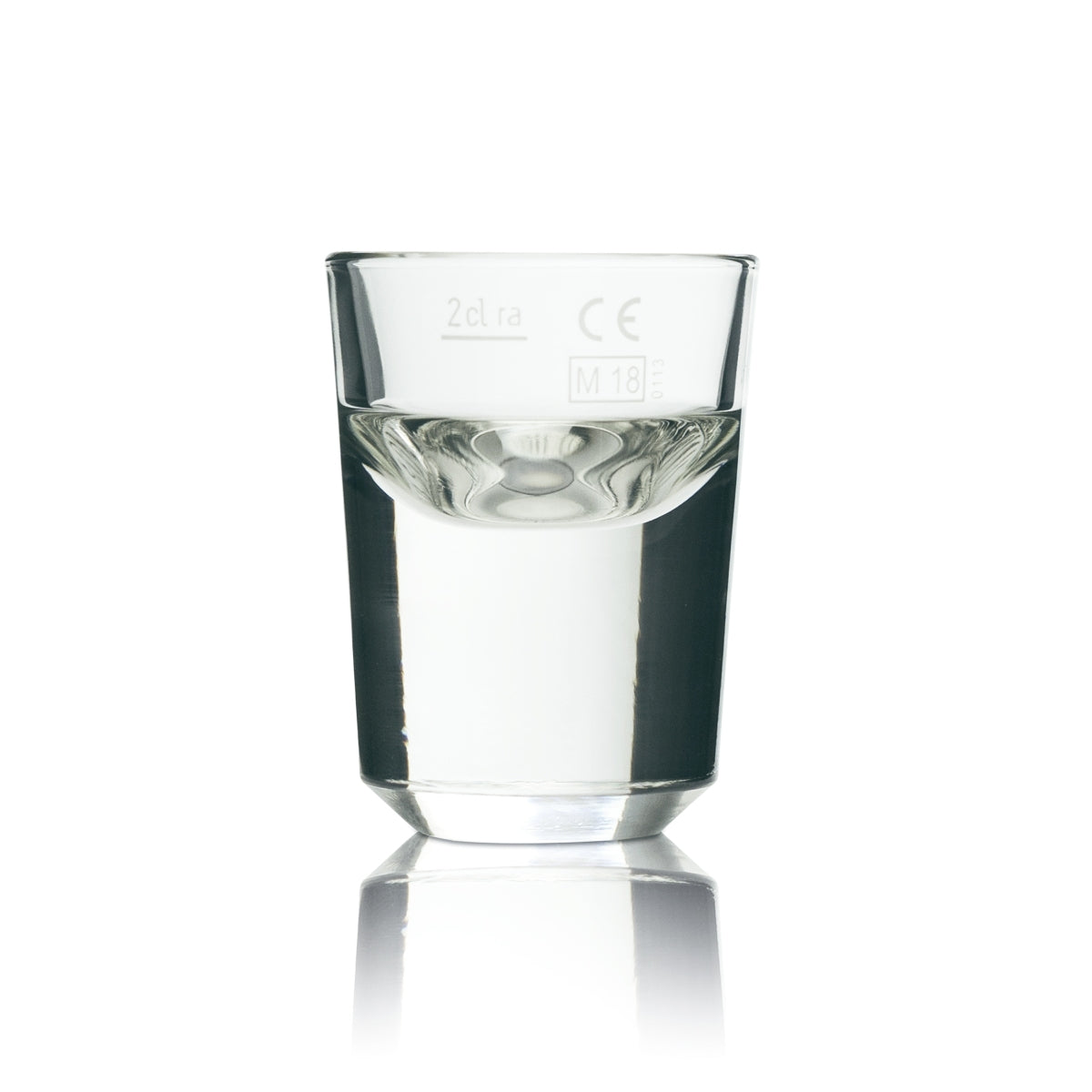 6x Absolut Shot Glass 2cl Shot Glasses Vodka Schnapps Glasses Gastronomically Calibrated Bar – View 3
