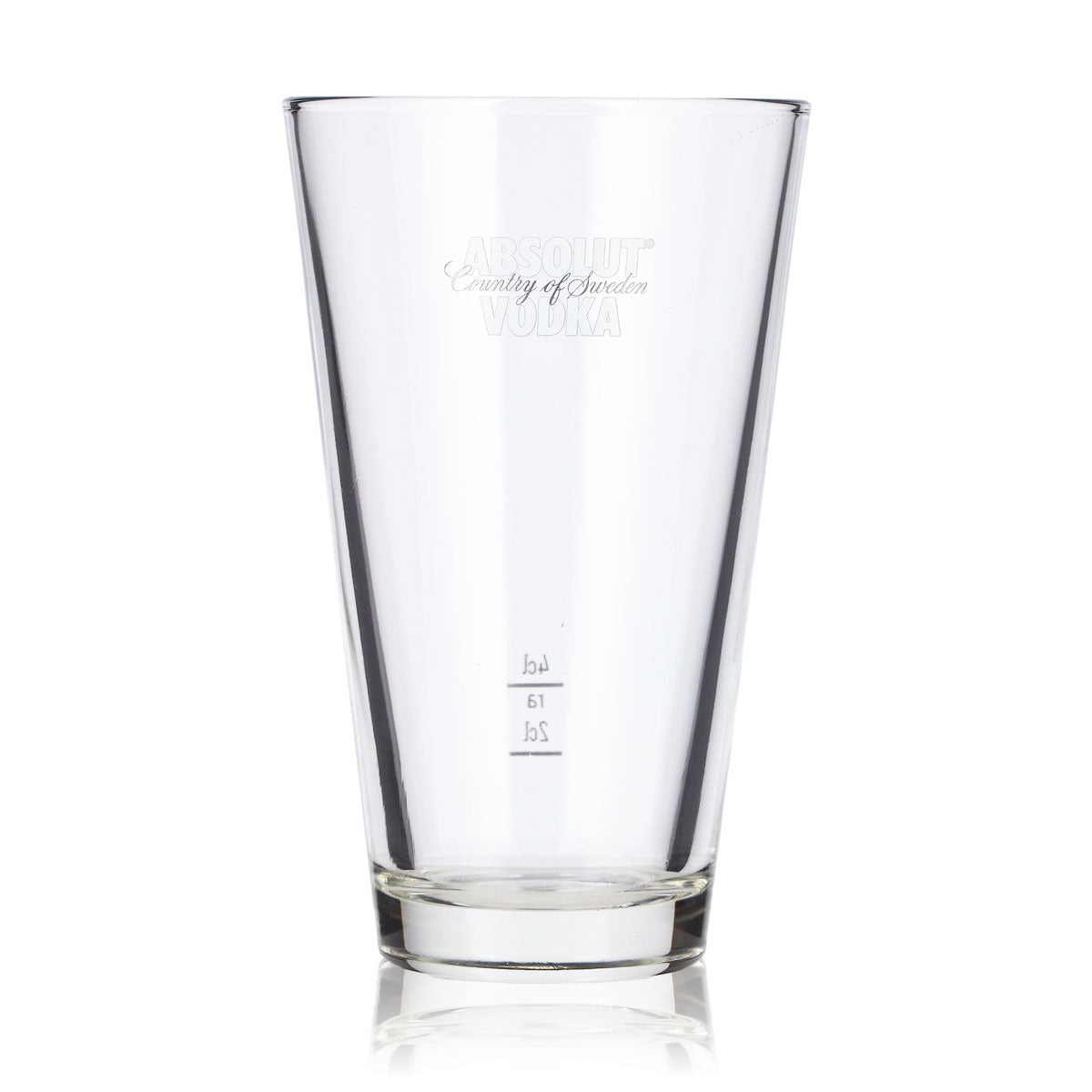 6 Absolut Vodka glasses (2 cl) + 4 cl long drink glasses, "Country of Sweden" by Rastal – View 2
