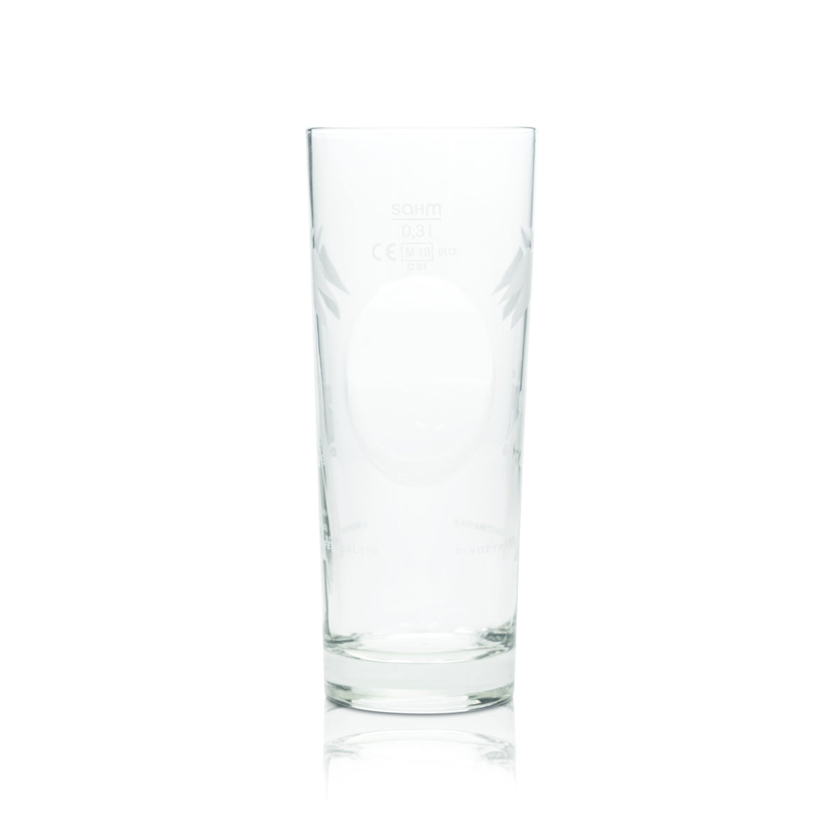 6x Afri Cola soft drink glass 0.3 l cup long drink glasses contour gastro soda – View 3