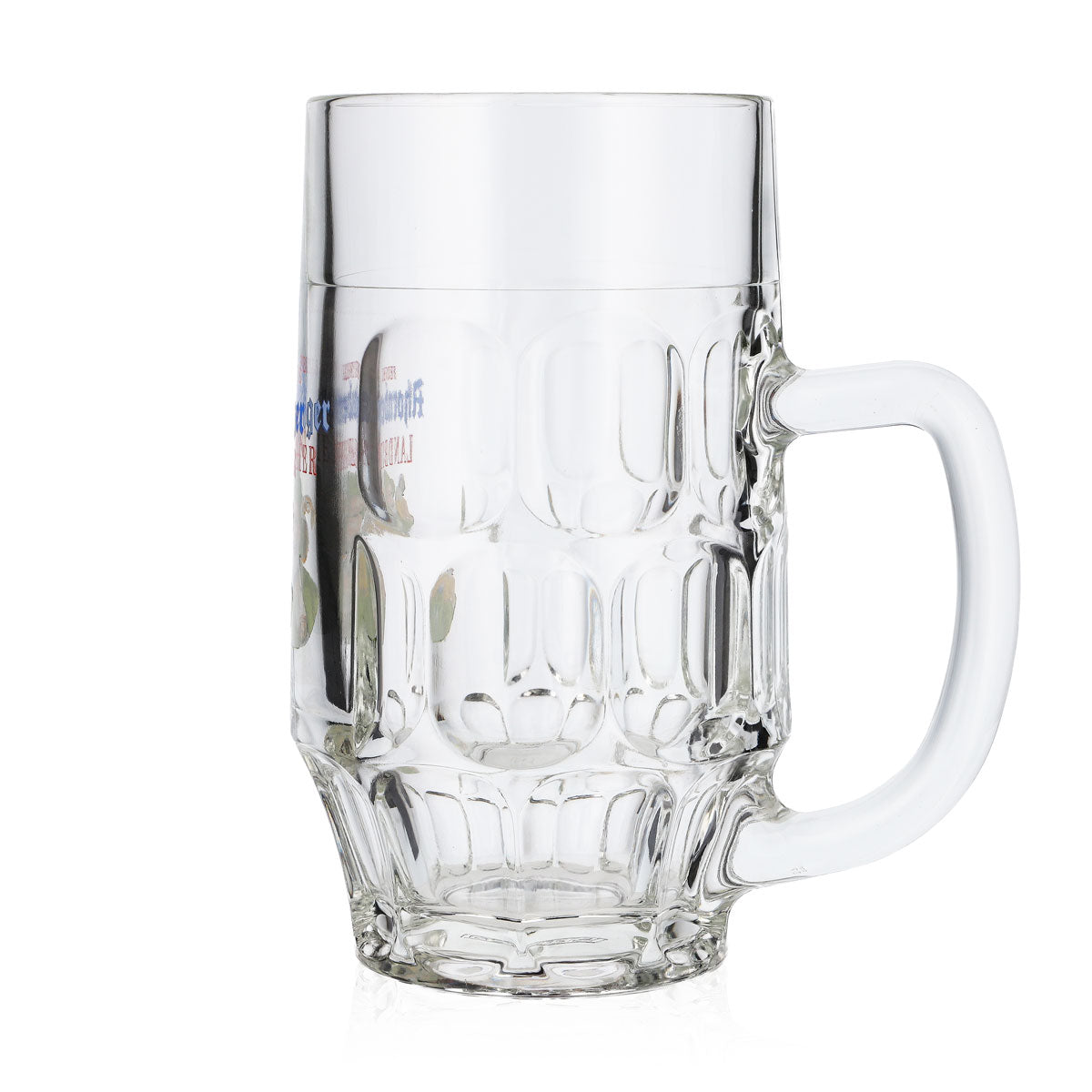 6x Ahornberger beer glass 0.5l beer mug country beer contour brewmaster mug – View 6