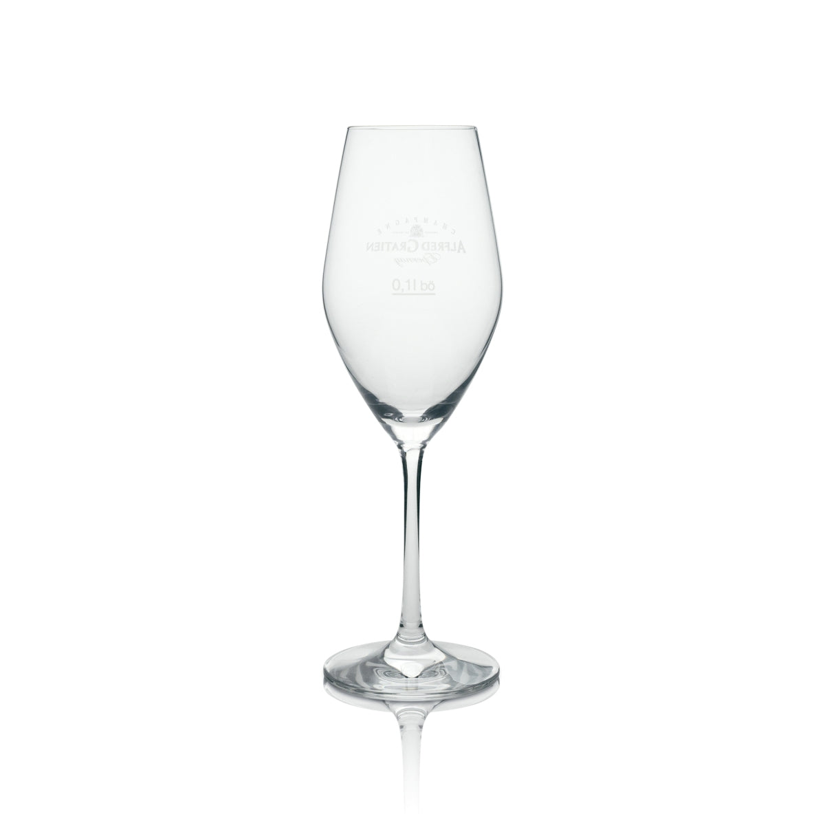 6x Alfred Gratien Champagne Glass Sparkling Wine Flute Square Bowl Böckling – View 3