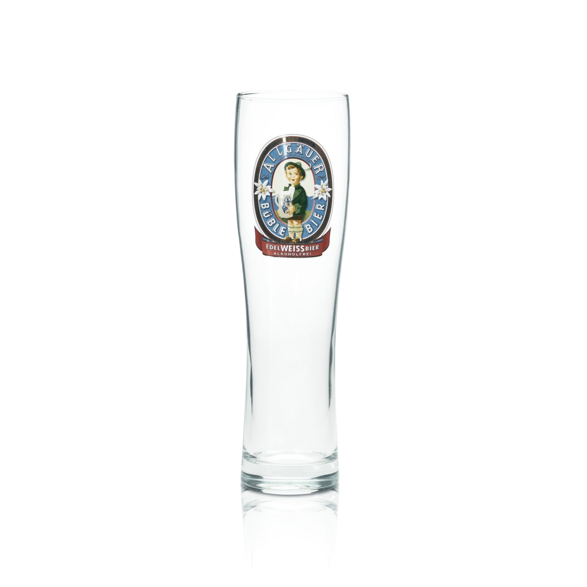 6x Allgäuer Büble Beer Glass 0.5l Wheat Beer Non-Alcoholic Glasses Yeast Gastro – View 2