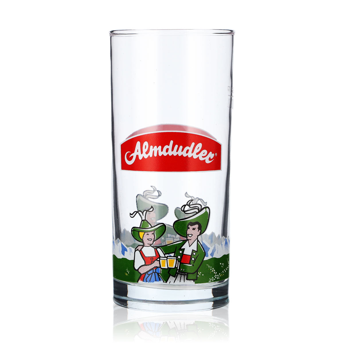 6x Almdudler soft drink glass Limoglas glasses 0.2l cup Sahm – View 2