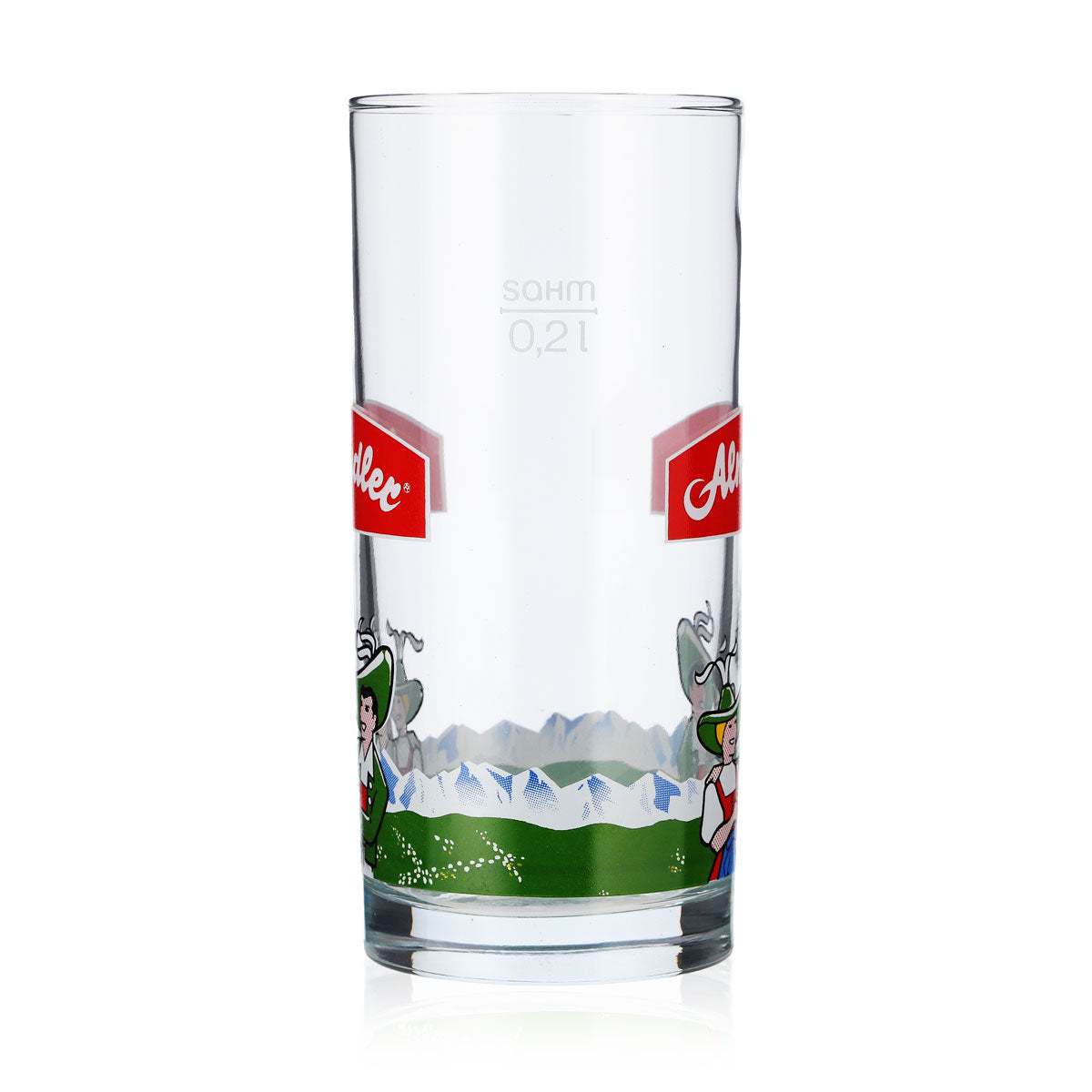 6x Almdudler soft drink glass Limoglas glasses 0.2l cup Sahm – View 5