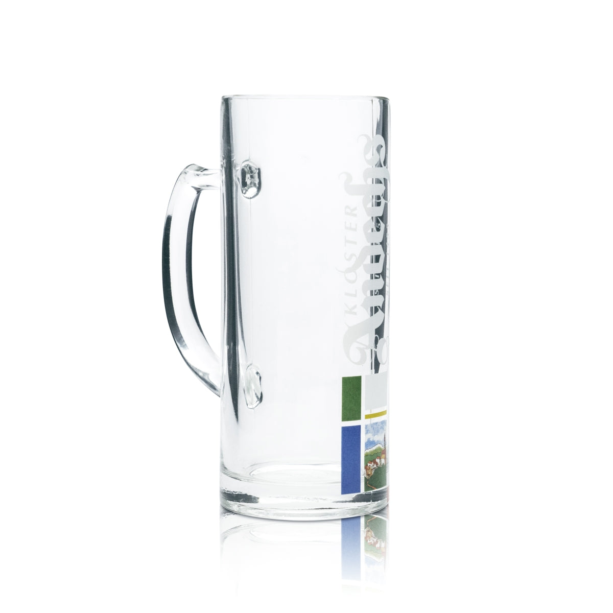 6x Andechs Beer Glass 0.3l Mug Tankard Seidel Glasses Gastro Monastery Brewery Beer – View 3