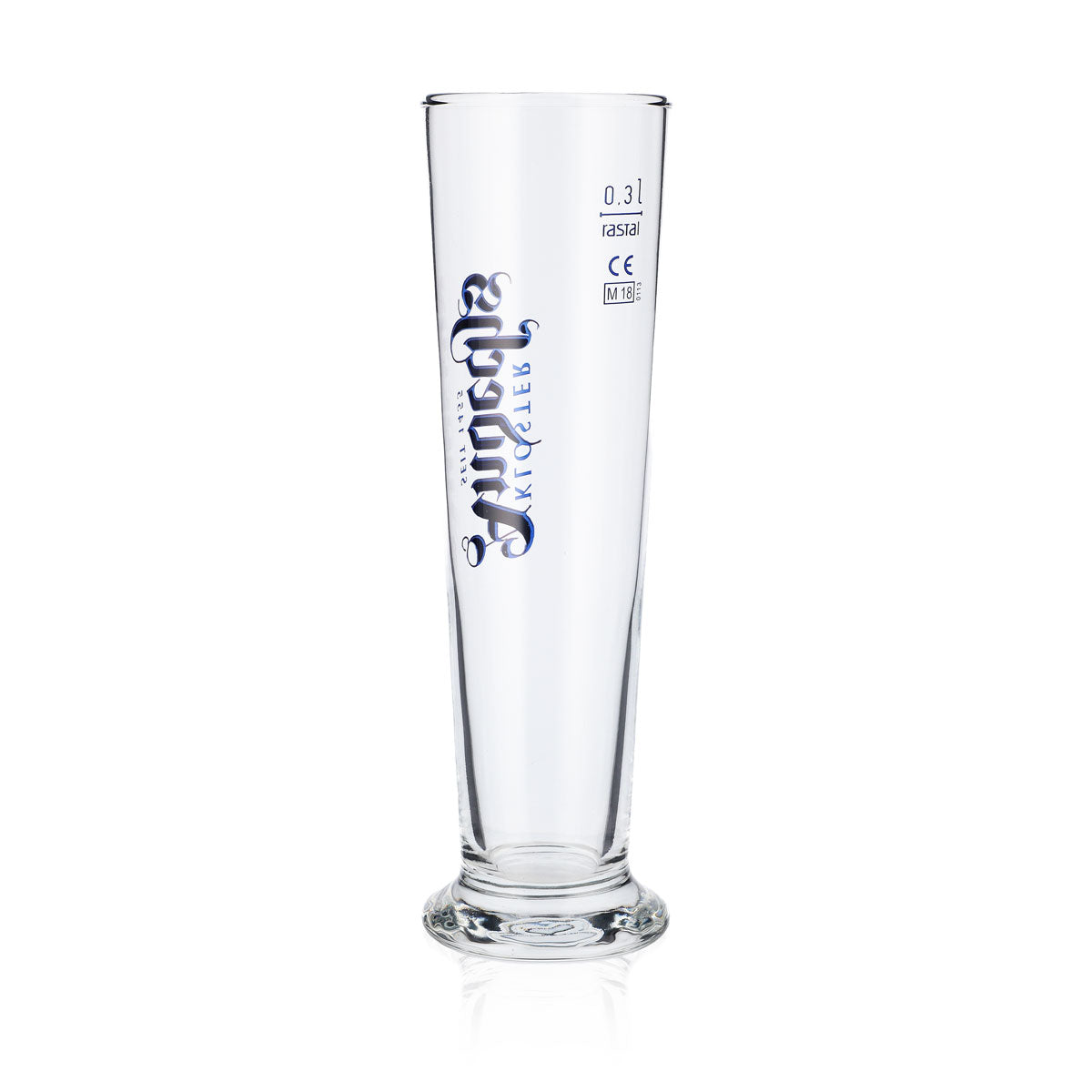 6x Andechs beer glass 0.3l Beer glasses Trophy glass Vertical logo – View 4