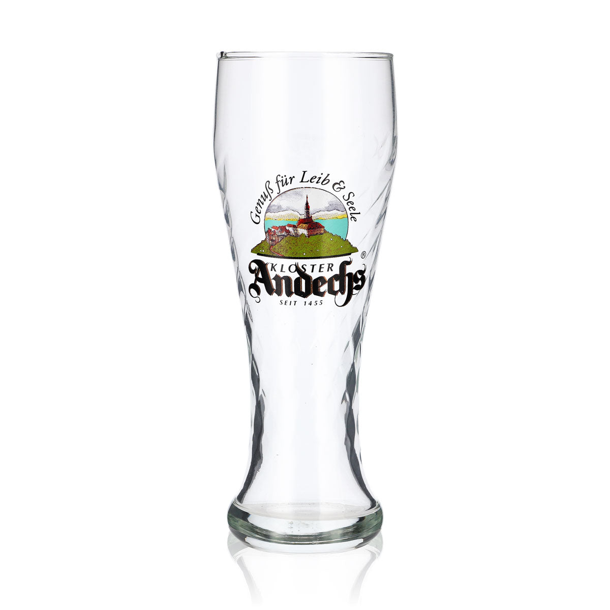 6x Andechs beer glass Glasses 0.3l Wheat Enjoyment for body and soul Herb – View 2