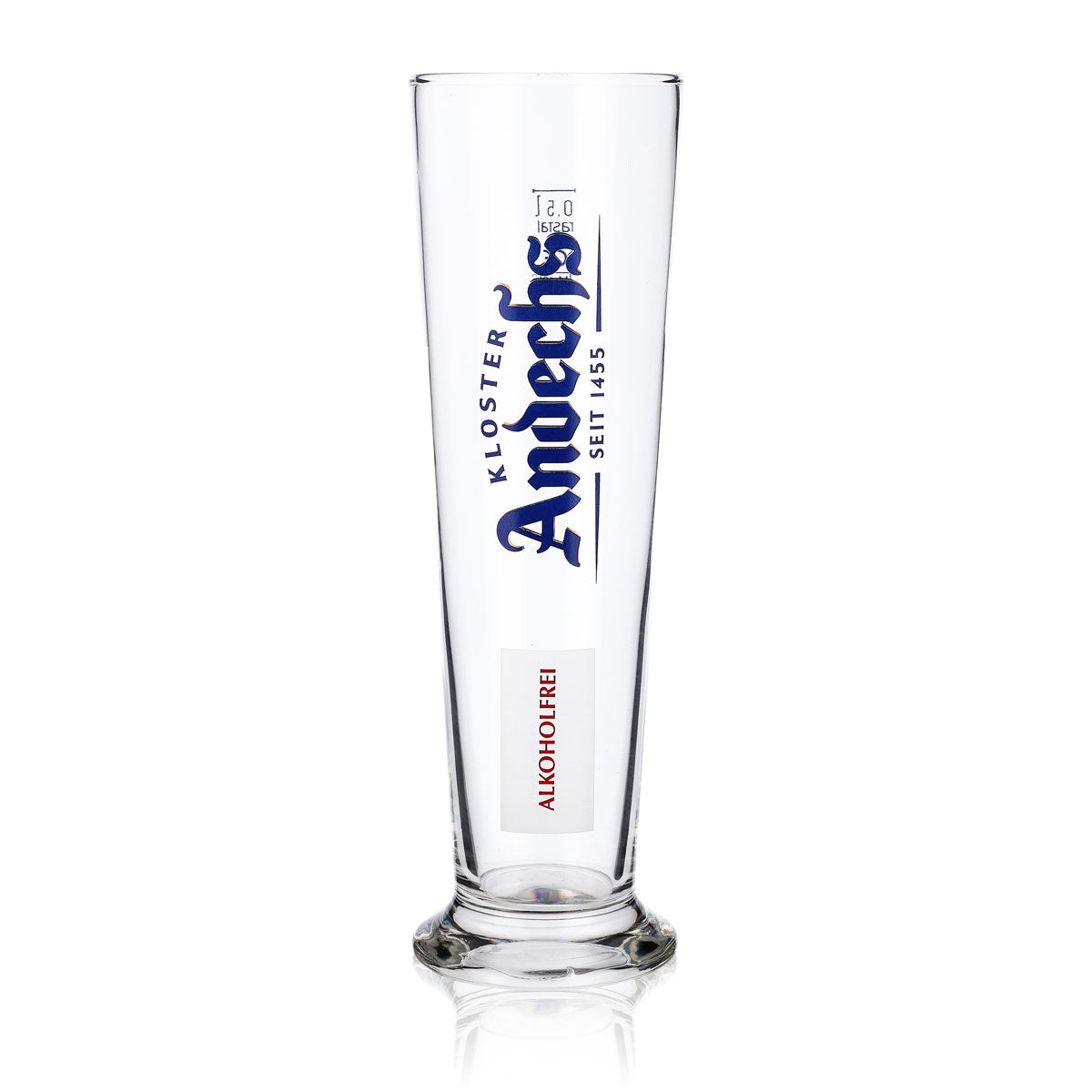6x Andechs beer glasses, 0.5 l, wheat beer glass, non-alcoholic, Rastal – View 2
