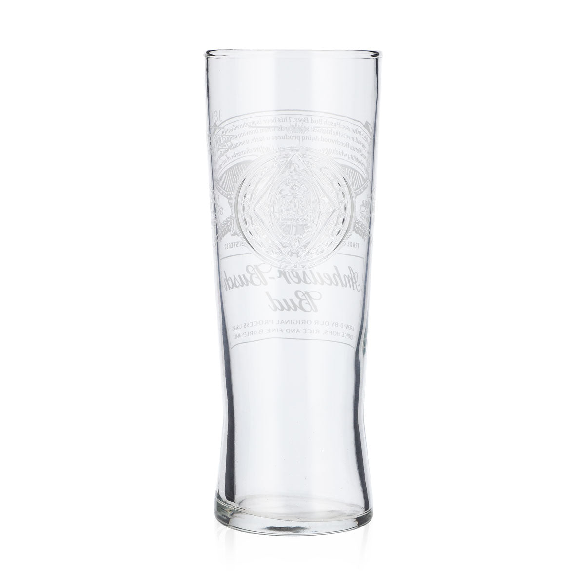 6x Anheuser-Busch Bud Beer Glass 0.3l Creed Contour Glass Set NEW DESIGN β View 4