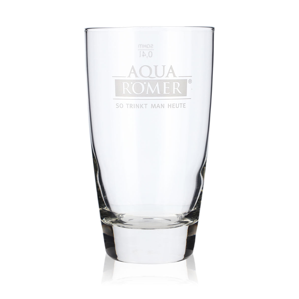 6x Aqua Römer water glass 0.4l glasses water glasses cups Sahm – View 2