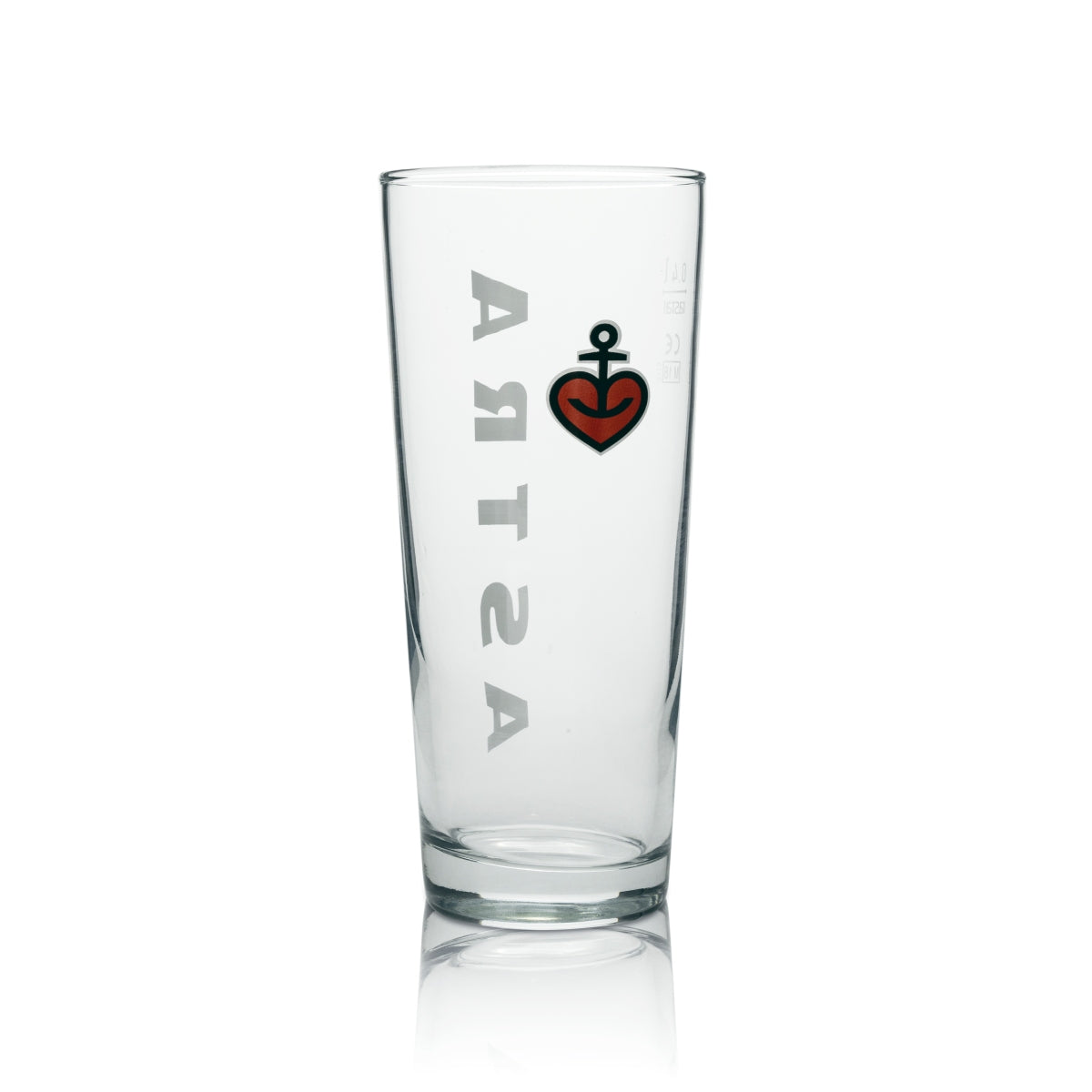 6x Astra Beer Glass Frankonia 400ml rastal – View 2