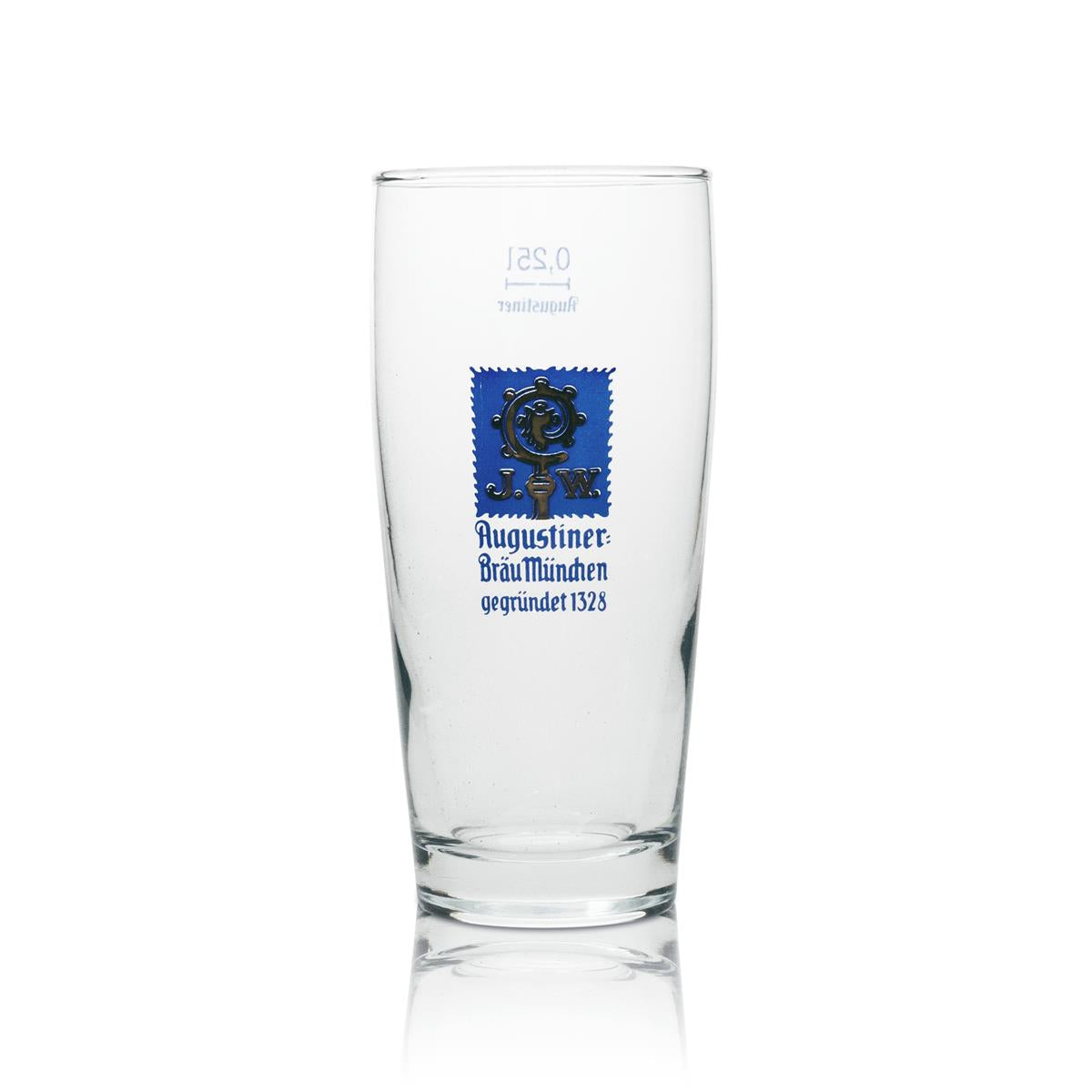 6x Augustiner beer glass 0.25l Willi mug – View 2