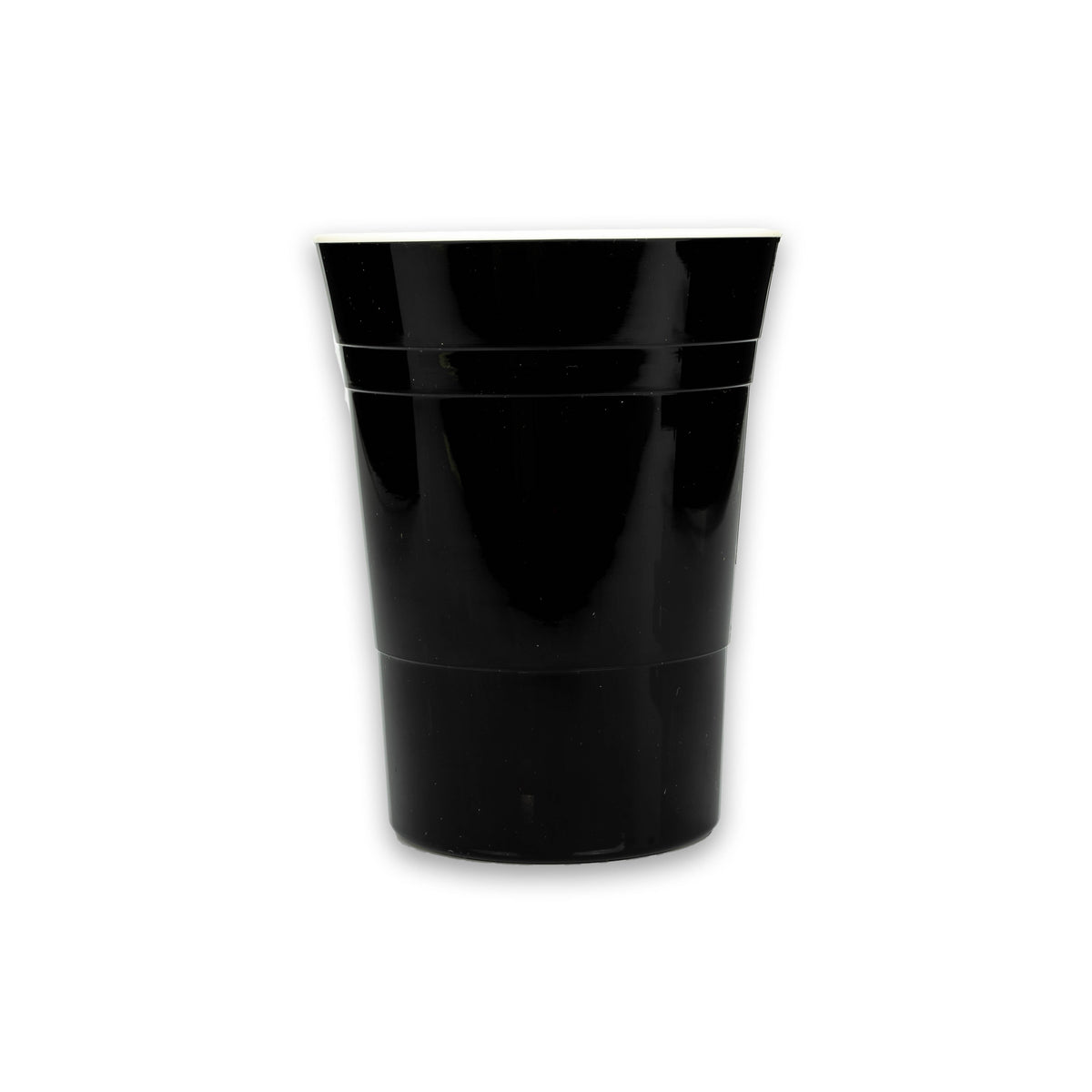 6x Bacardi Rum Mug Oakheart Hard Plastic Black 330ml – View 3