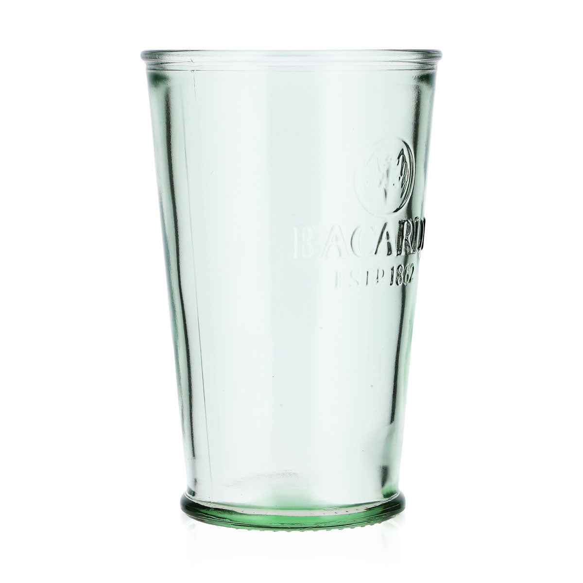 6x Bacardi Rum Glass Rum Glasses Glasses Cocktail Glass Mojito Green V Shape – View 3
