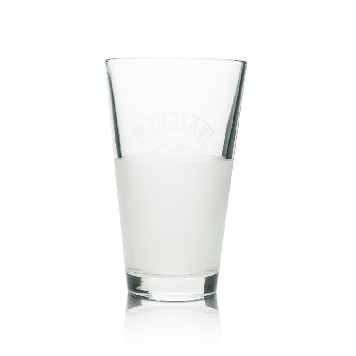 6x Baileys Glass 0.3l Hot Drink Glass Long Drink Glasses Elegant Satin Finish Design – View 3