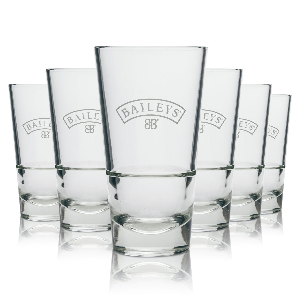 6x Baileys liqueur glass Longdrink Latte