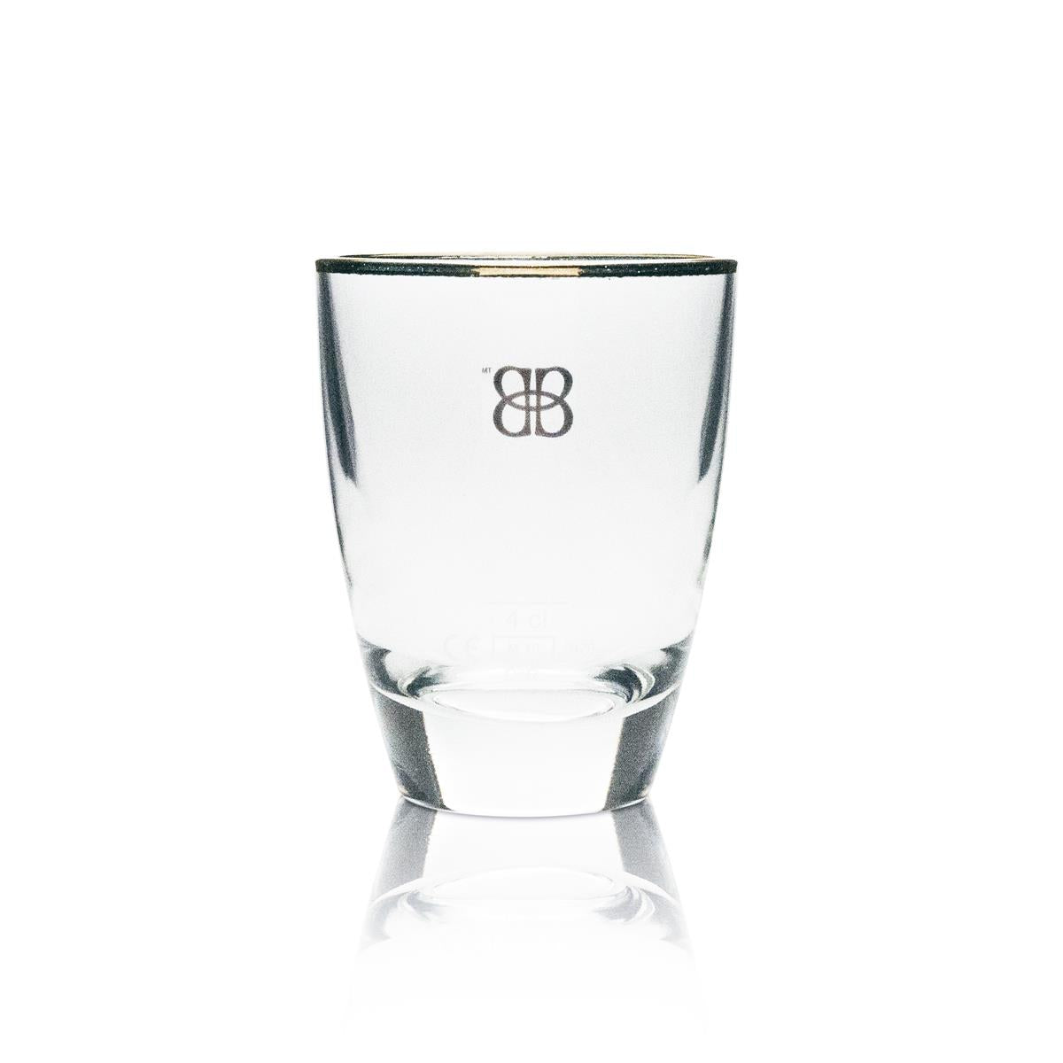 6x Baileys liqueur glass tumblers with gold lettering – View 3