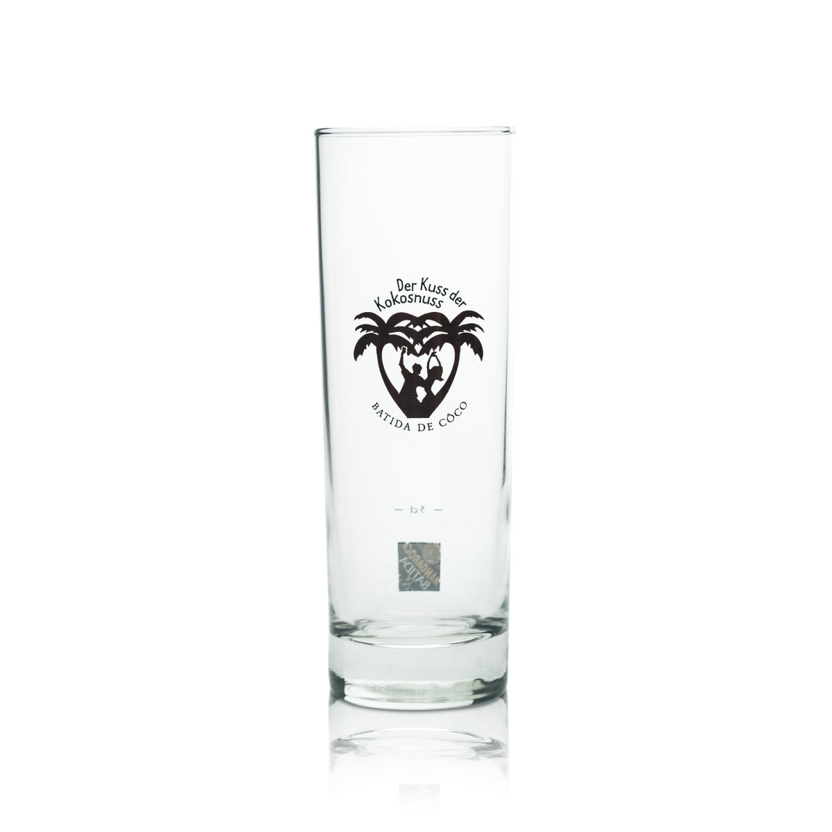 6x Batida de Coco Glass 0.24l Tumbler Long Drink Cocktail Glasses Gastro Calibrated – View 2