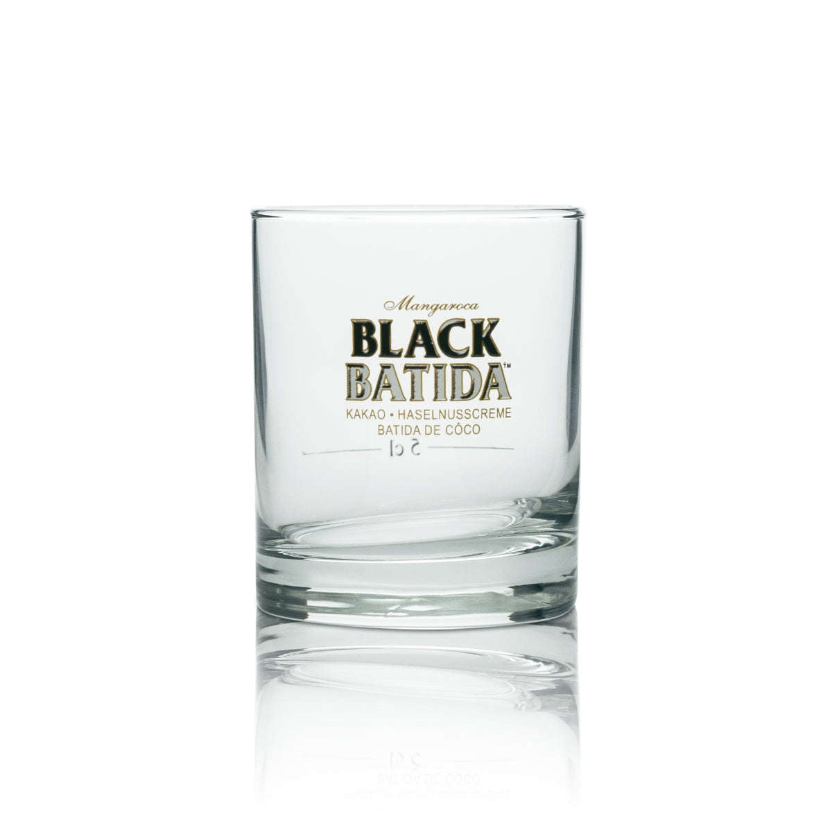 6x Batida de Coco Liqueur Glass Black Batida 2cl Tumbler – View 2