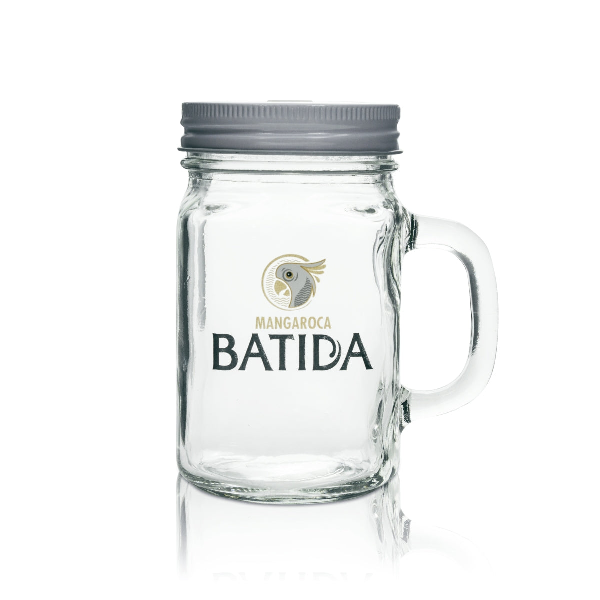 6x Batida de Coco liqueur glass jar with screw cap – View 2