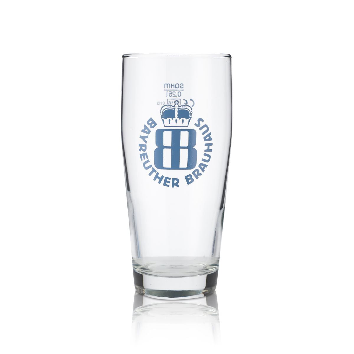 6x Bayreuther glass 0.25l Willi Becher light beer glasses set Brewery Gastro – View 2