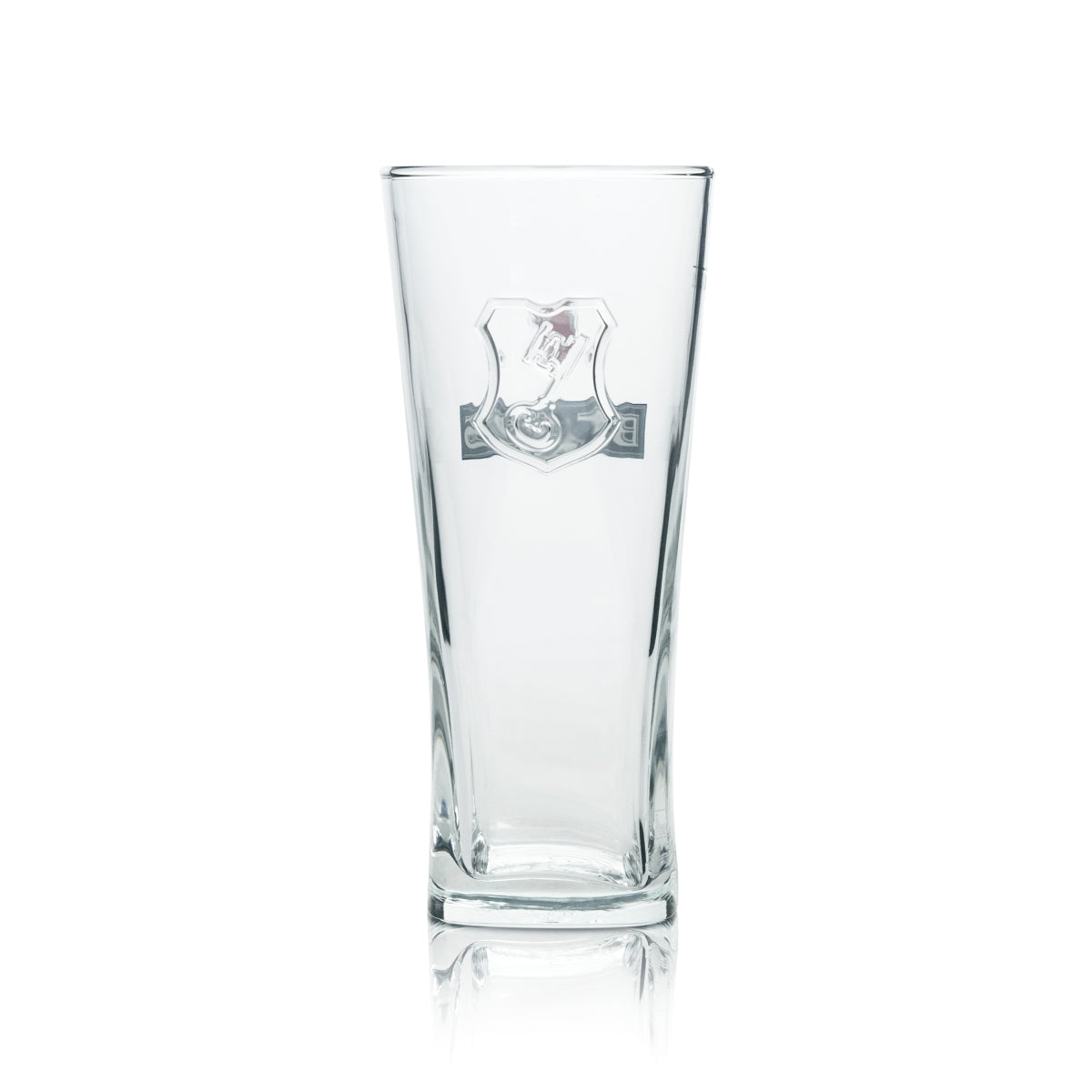 6x Beck's Beer Glass 0.2l Beer Glasses Henry Glasses Mug Relief Logo – View 4