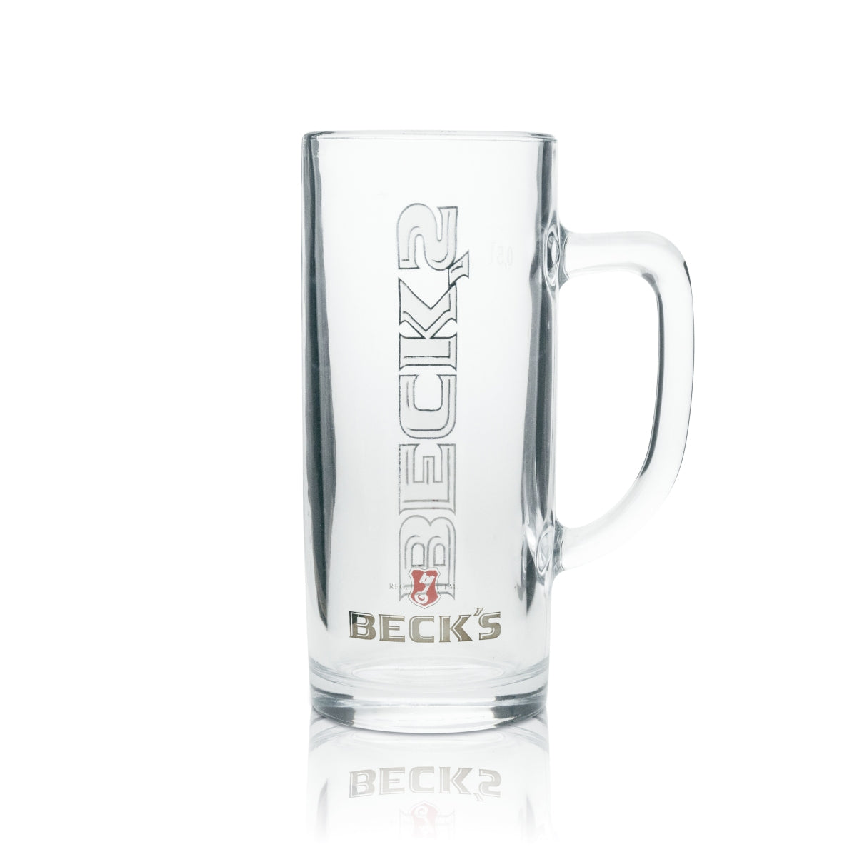 6x Becks Beer Glass 0.5l Mug Donau Sahm – View 3