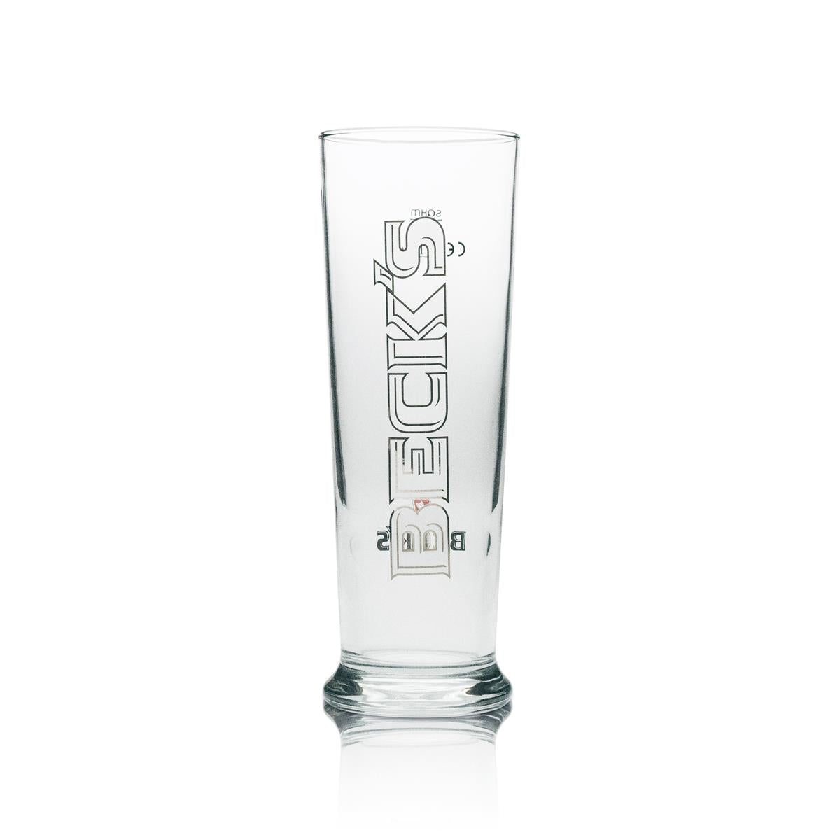 6x Beck's Beer Glass Beer Glasses Glasses 0.3l Cup Glass Seattle Sahm – View 2