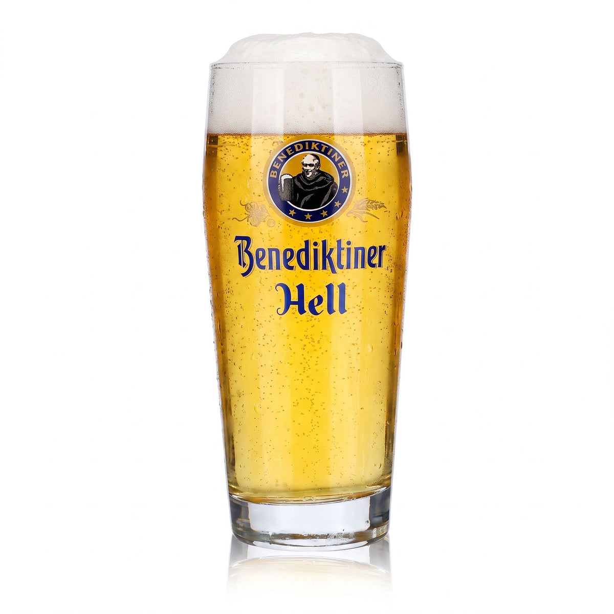 6 Benediktiner Beer Glasses, 0.5 L "Hell" Sahm – View 2