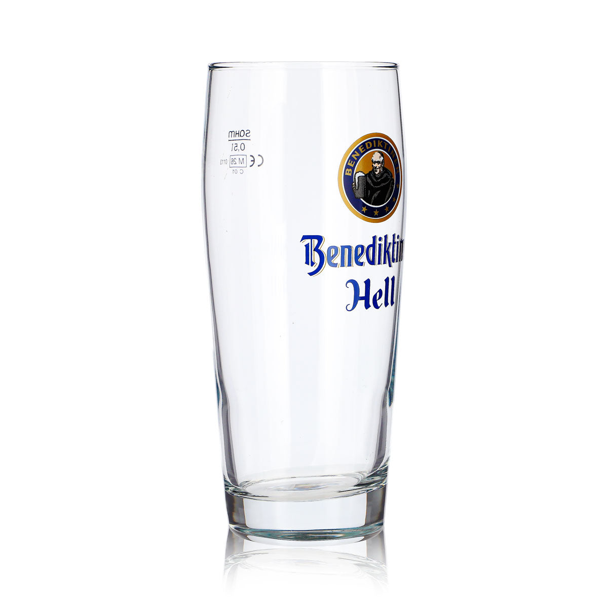 6 Benediktiner Beer Glasses, 0.5 L "Hell" Sahm – View 4