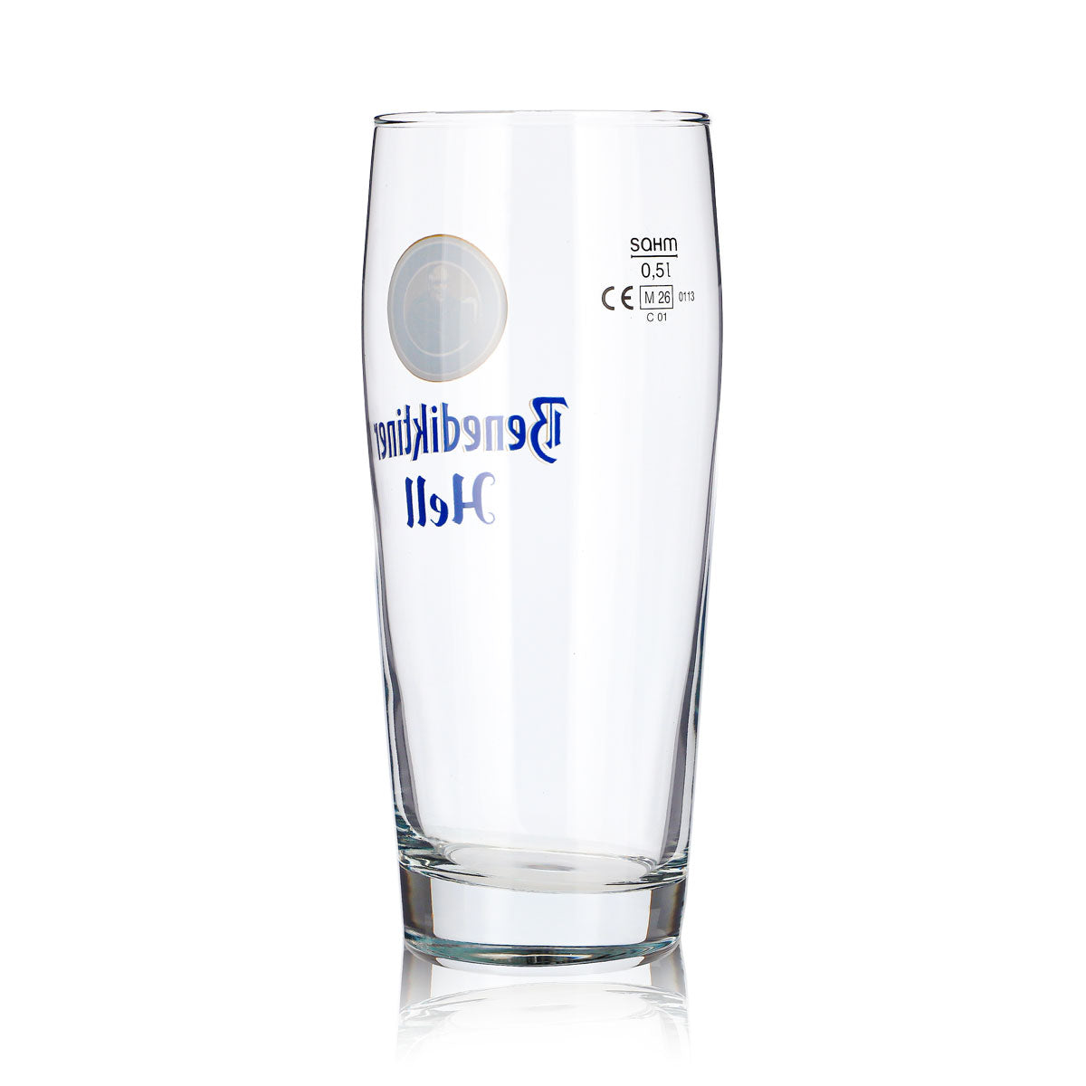 6 Benediktiner Beer Glasses, 0.5 L "Hell" Sahm – View 5