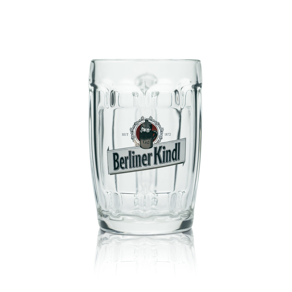 6x Berliner Kindl glass 0.3l beer mug contour glasses brewery Pilsener Gastro – View 2