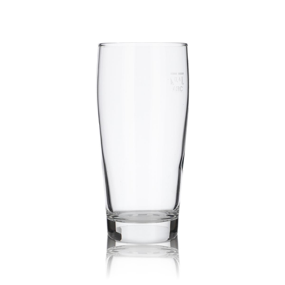6x Beer Glass 0.4l Willibecher Glasses Set Blank Without Logo Gastro Calibrated Arcoroc – View 4