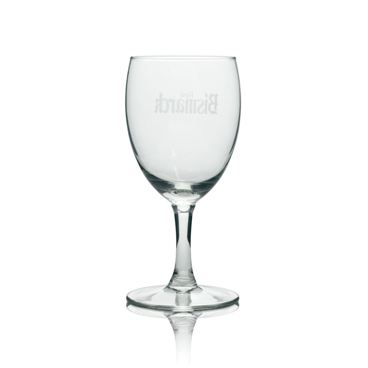 6x Bismarck water glass, water goblet, white lettering, rastal, 19 cl – View 3