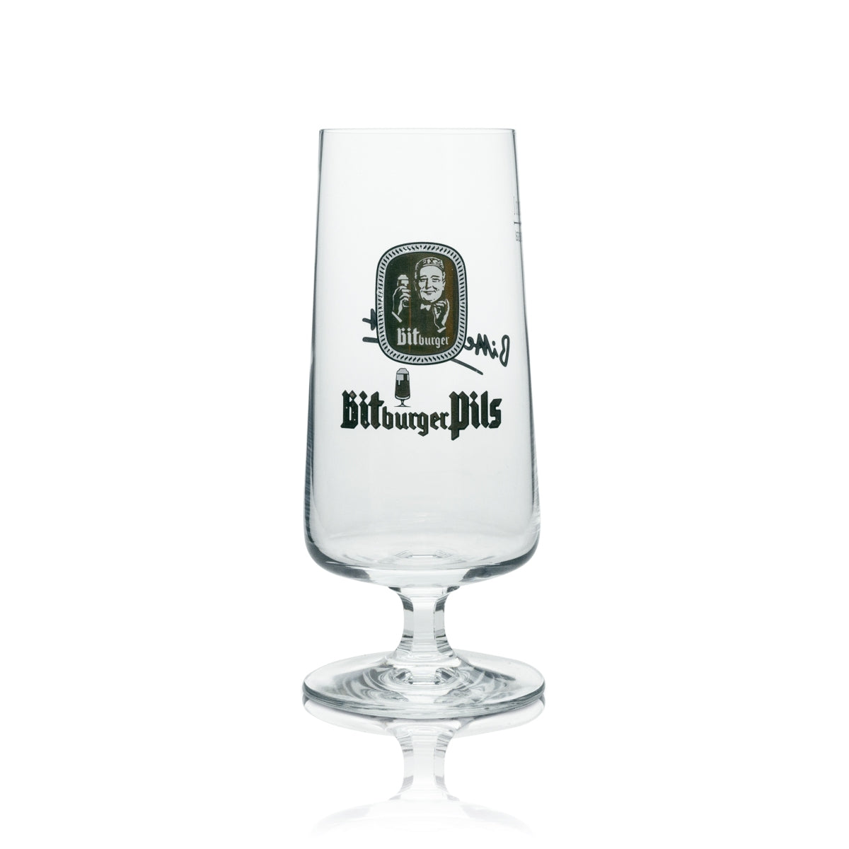 6 Bitburger "Bitte ein Bit" Pils Glasses (Rastal), 300 ml – View 2
