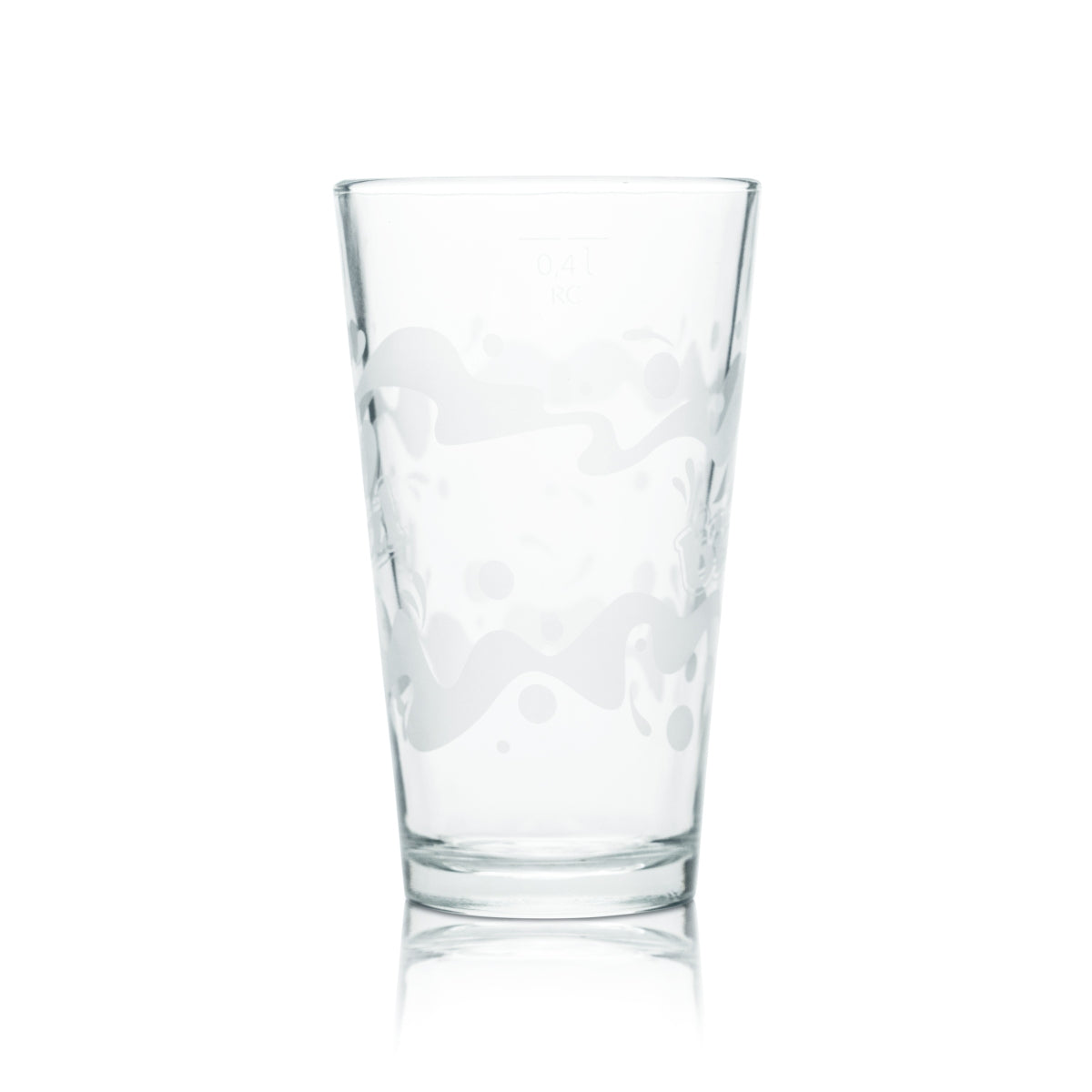6x Bizzl Glass 0.4l Cup Glasses Lemonade Soft Drink Spritzer Lemon Water Catering – View 3