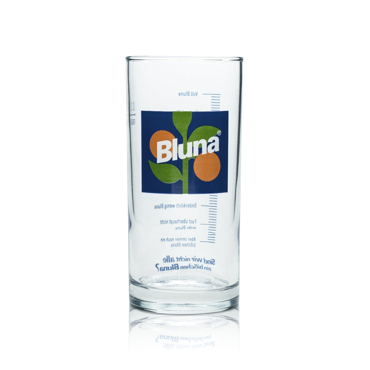 6x Bluna Lemonade Glass Long Drink 0.2L Fun Scale Retro Glasses Drinking Glass Mug – View 2