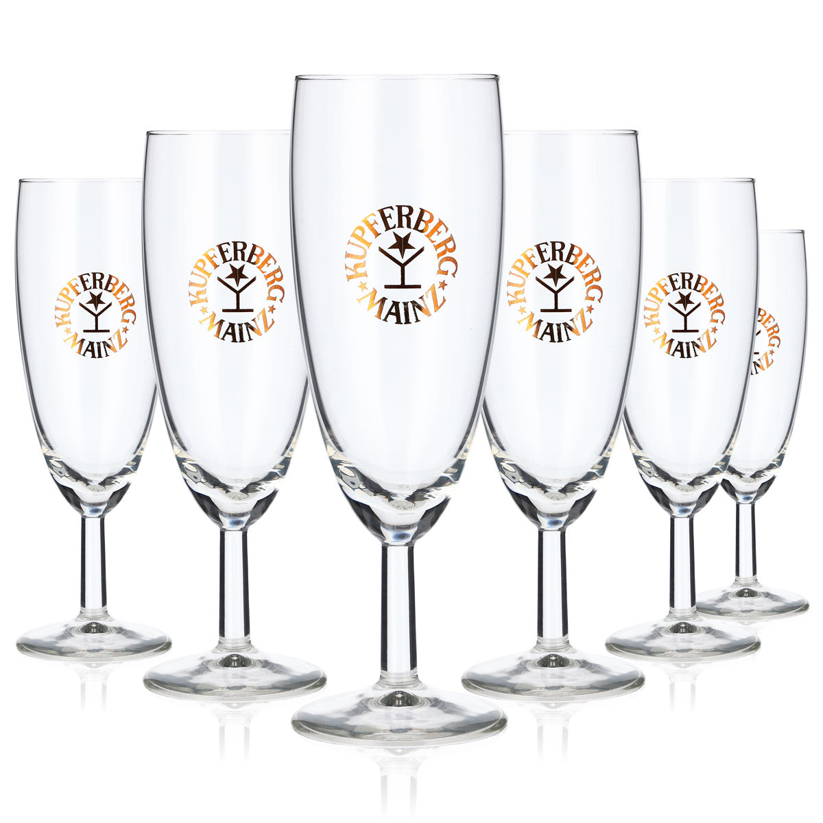 6x Böckling sparkling wine glass 0.1l Kupferberg Mainz without oak – View 5
