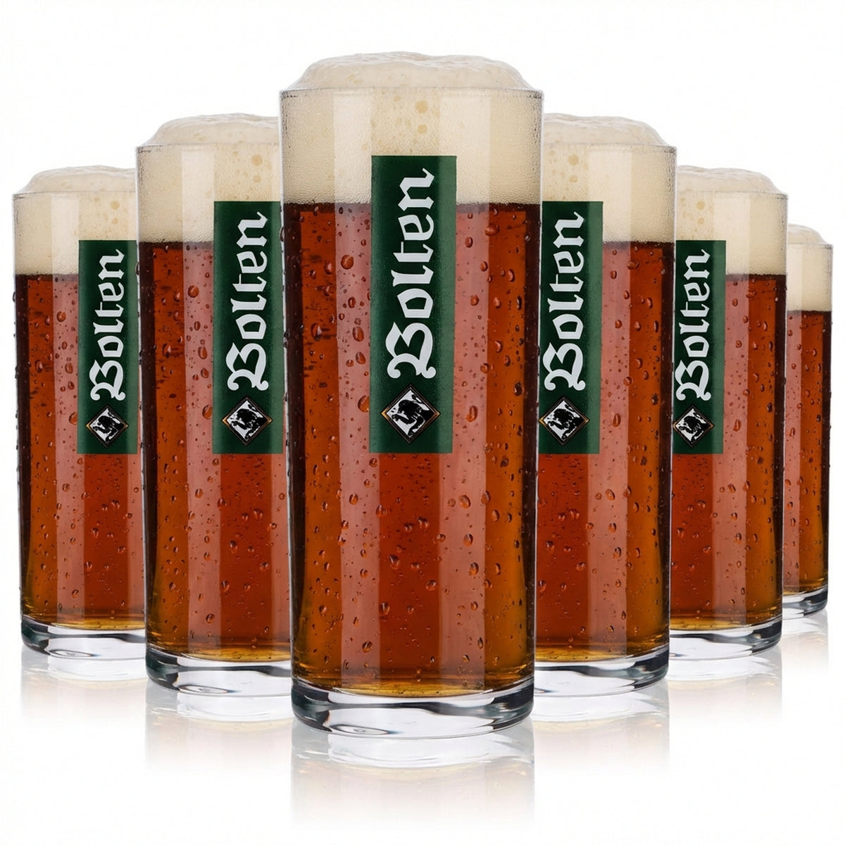6x Bolten beer glasses Beer glasses 0.3l Willibecher Kölsch glass Rastal
