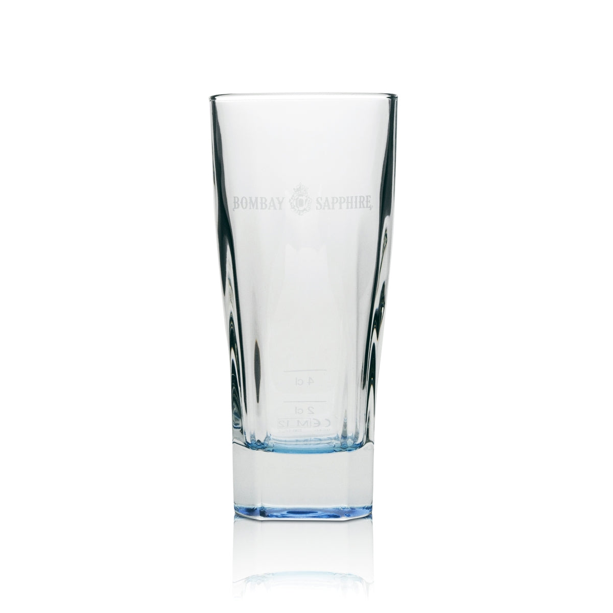 6x Bombay Sapphire Gin Glass 0.3l Long Drink Blue Base Cocktail Glasses Tonic – View 2
