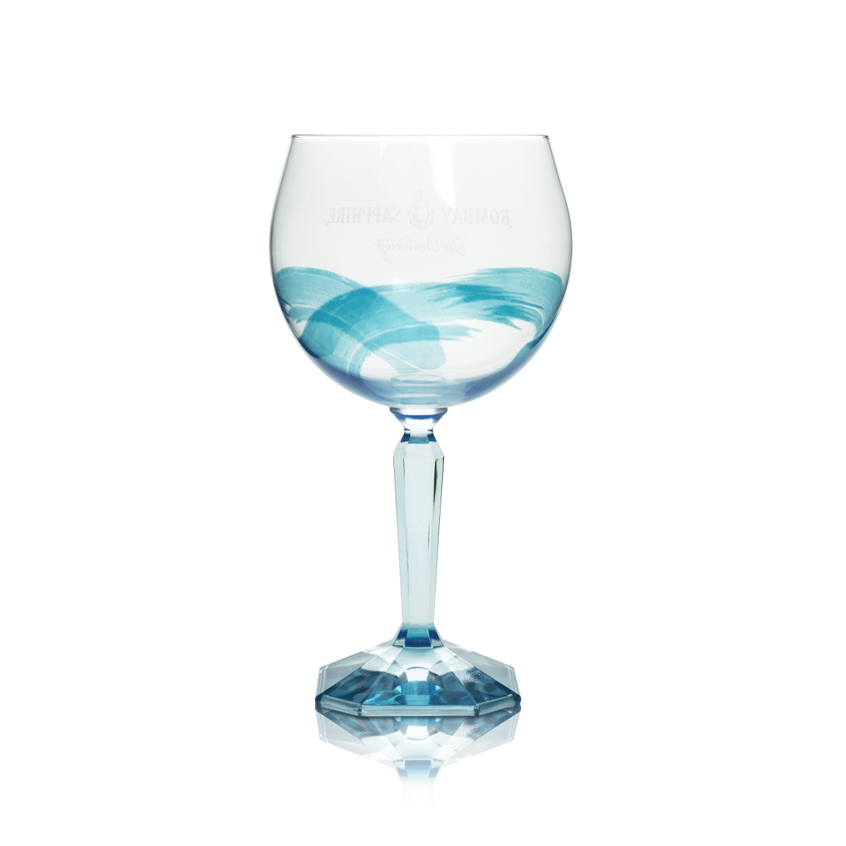 6x Bombay Sapphire Gin Glass Stir Creativity 68cl Glasses Special Edition Balloon Bar – View 5