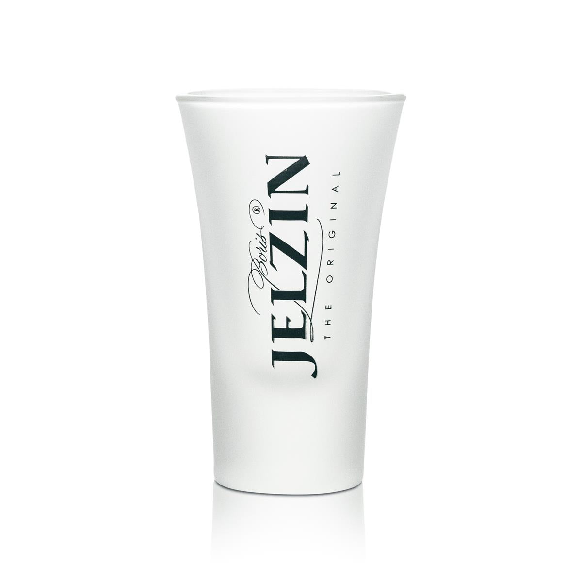 6x Boris Yeltsin Vodka Glass Shot 4cl frosted glass – View 2