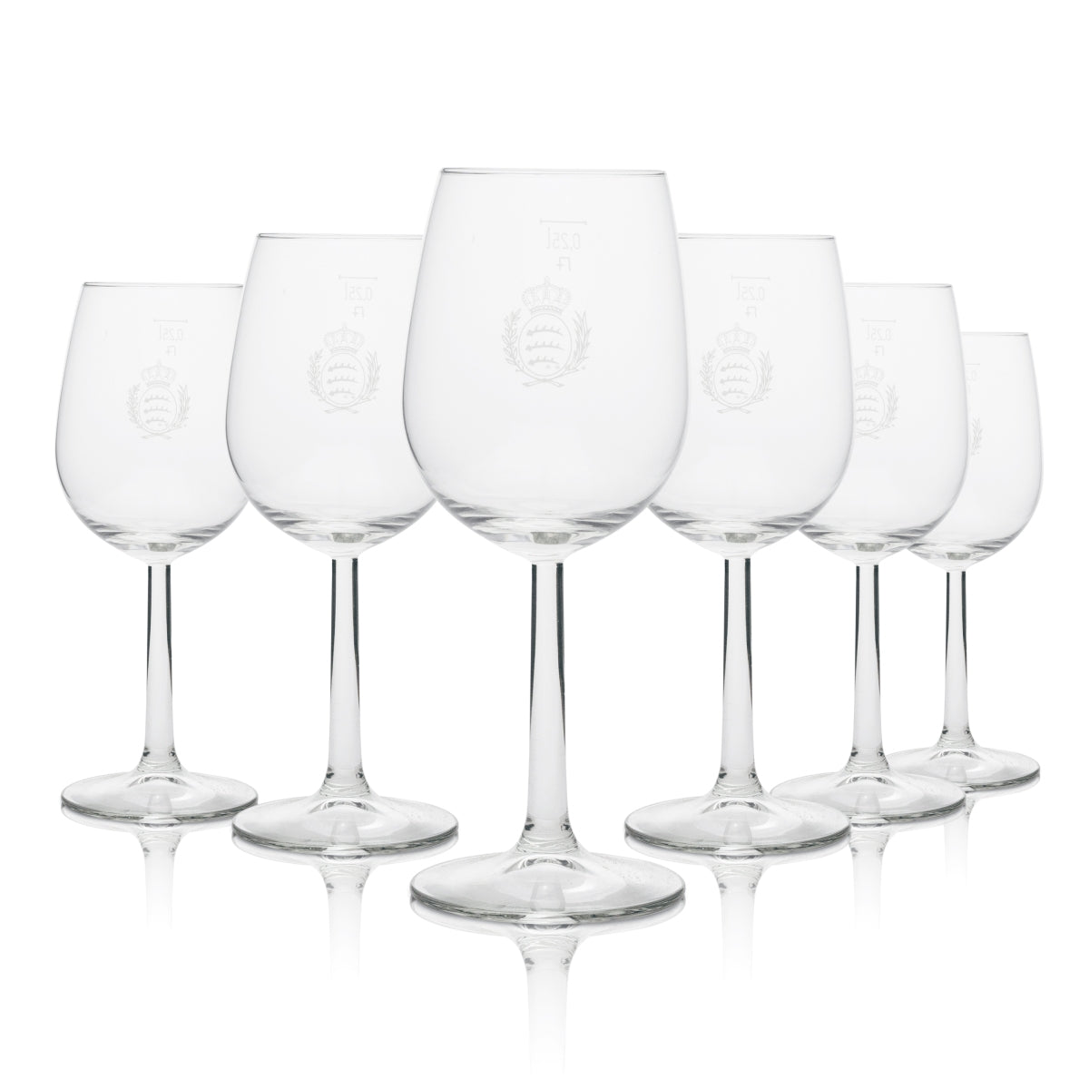 6x Bouquet Wine Glass Wine Glass 290ml