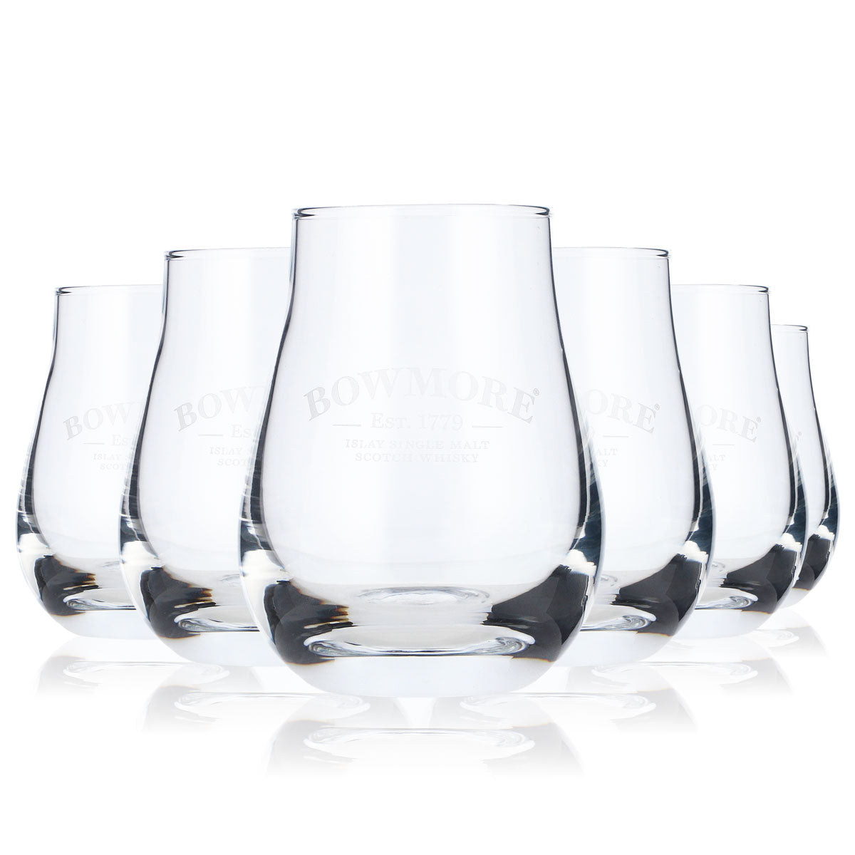 6x Bowmore Whiskey Glass Tasting Glasses Bulbous 0.11l Whiskey Glass – View 5