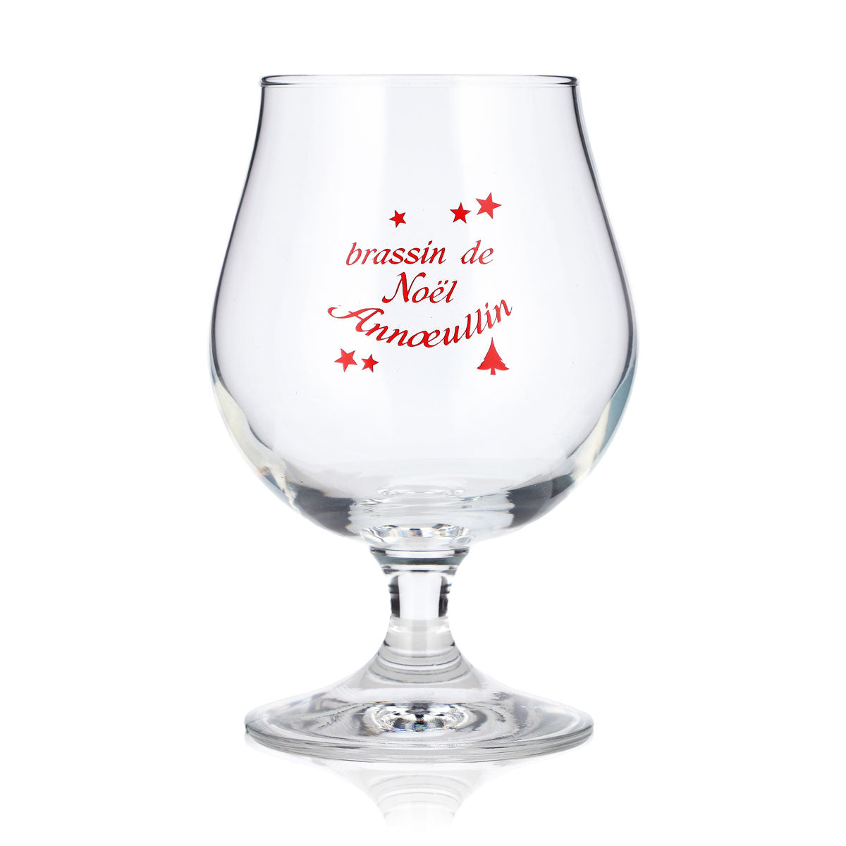 6 Brassin de Noel Annoeullin Beer Glasses, 0.35 L, Goblet-Style – View 2
